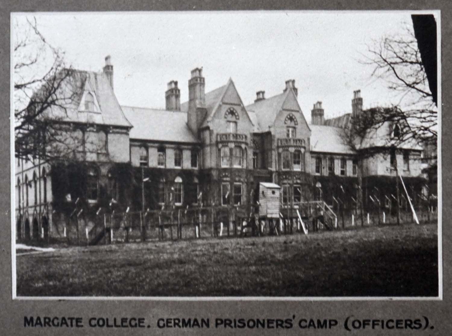 Margate College Prisoner Camp, WW1  